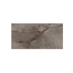 Πλακάκι Root Ash 60Χ120 Μάρμαρο Γυαλιστερό Καφέ